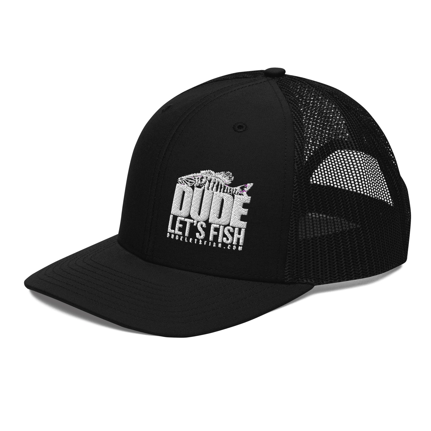 Dude Lets Fish Trucker Cap