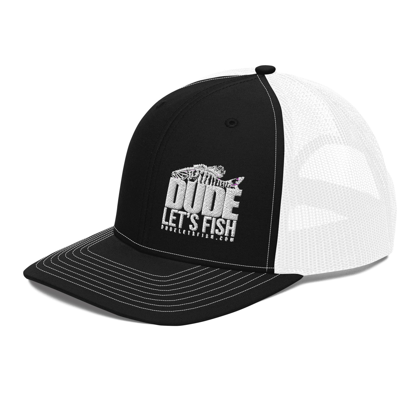 Dude Lets Fish Trucker Cap
