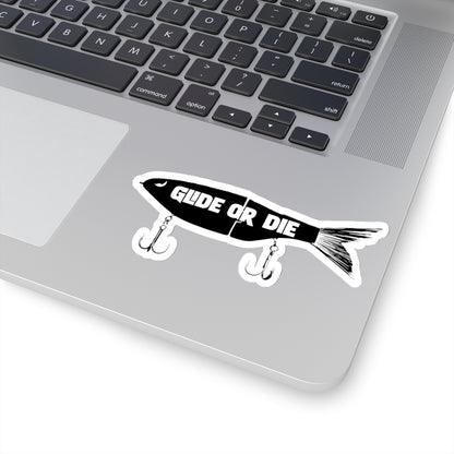 Glide or Die Sticker